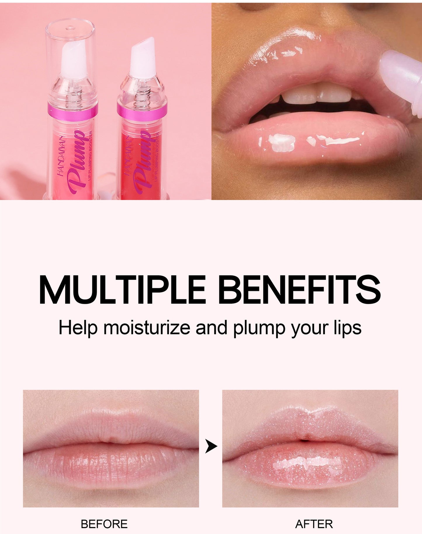 Makeup Lip Plumping Booster Moisturizing Lip Gloss