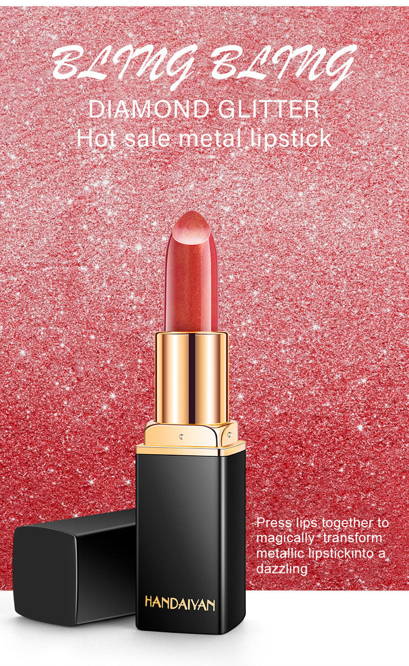 Sensational Lip Make Up Hydrating Metallic Lipstick