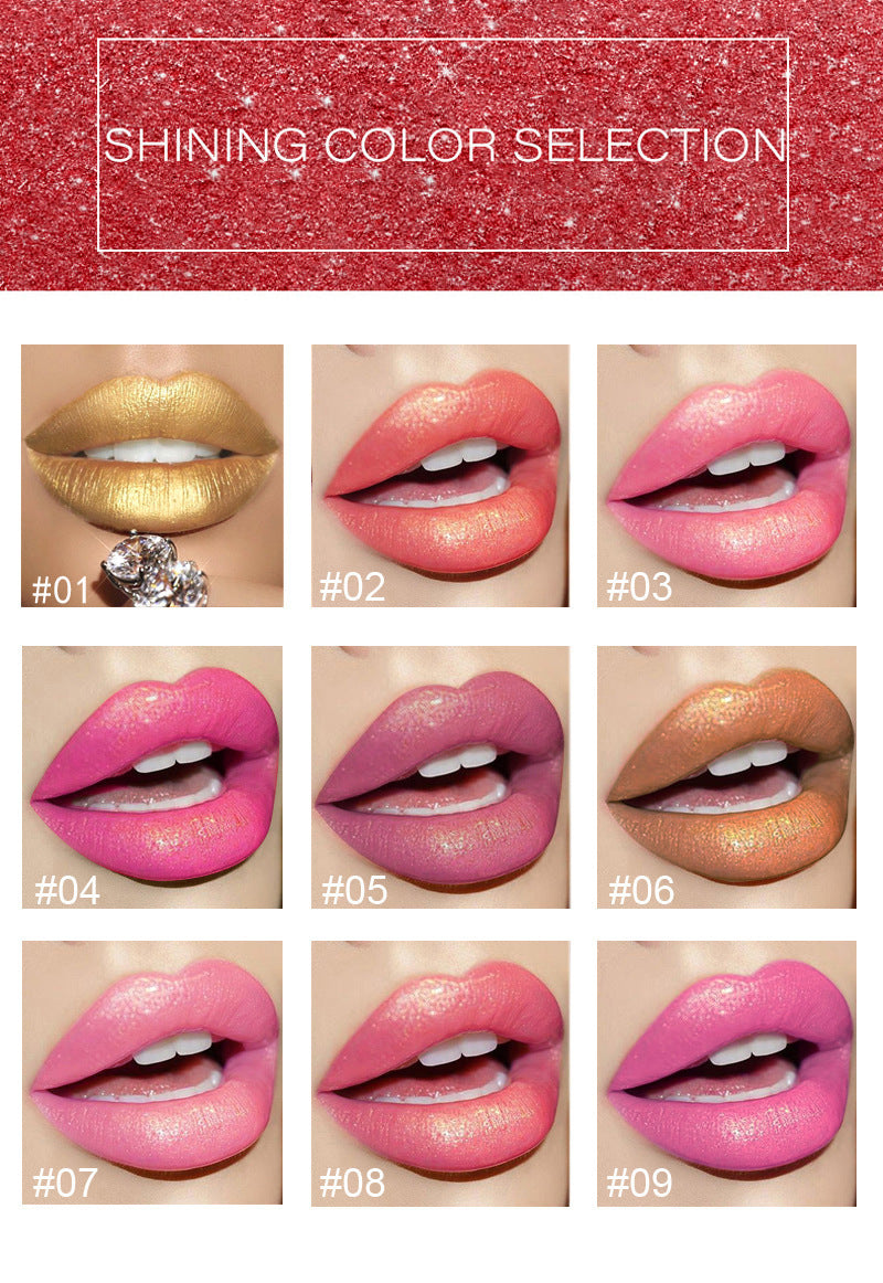 Sensational Lip Make Up Hydrating Metallic Lipstick