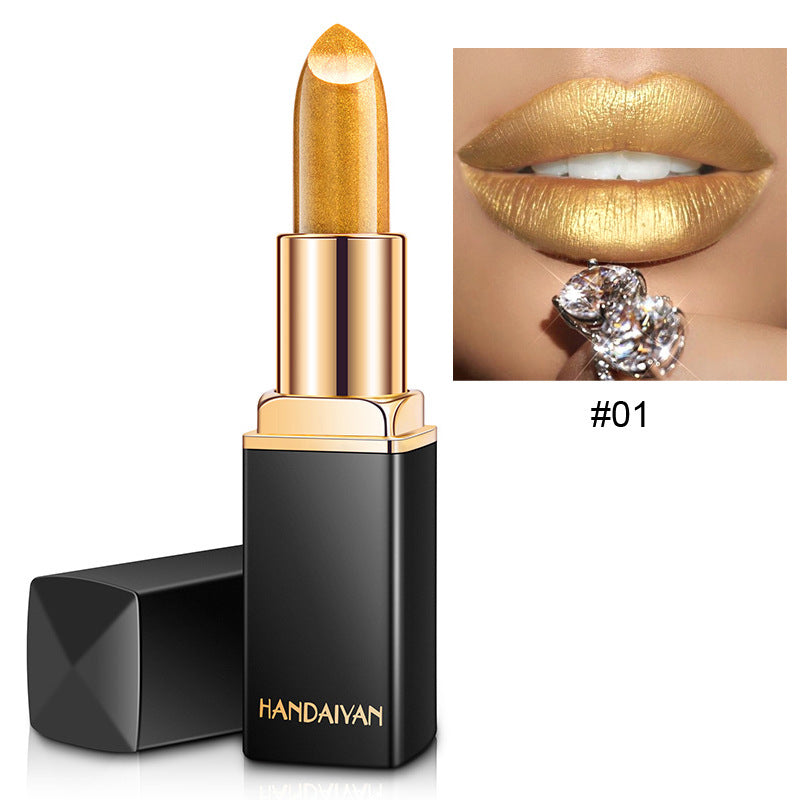 Sensational Lip Make Up Hydrating Metallic Lipstick