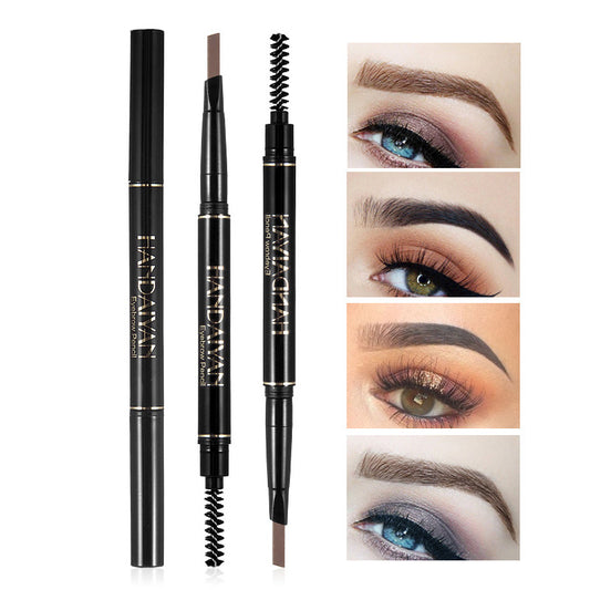 Long Lasting Duo Head 2 In 1 Eyebrow Pencil And Eyebrow Brush